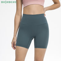 SHINBENE CLASSIC 3.0 No Camel Toe Workout Training Yoga Shorts Women Buttery Soft High Rise Sport Athletic Fitness Gym Shorts 6"