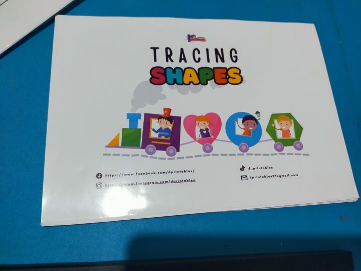 Tracing Pad Shapes for kids Kindergarten to Grade1 | Lazada PH