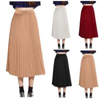 Skirt Women Summer Casual Fashion Skin-Friendly Solid Color Ruched Summer Clothes For Women Summer Skirt Women 2023 Faldas