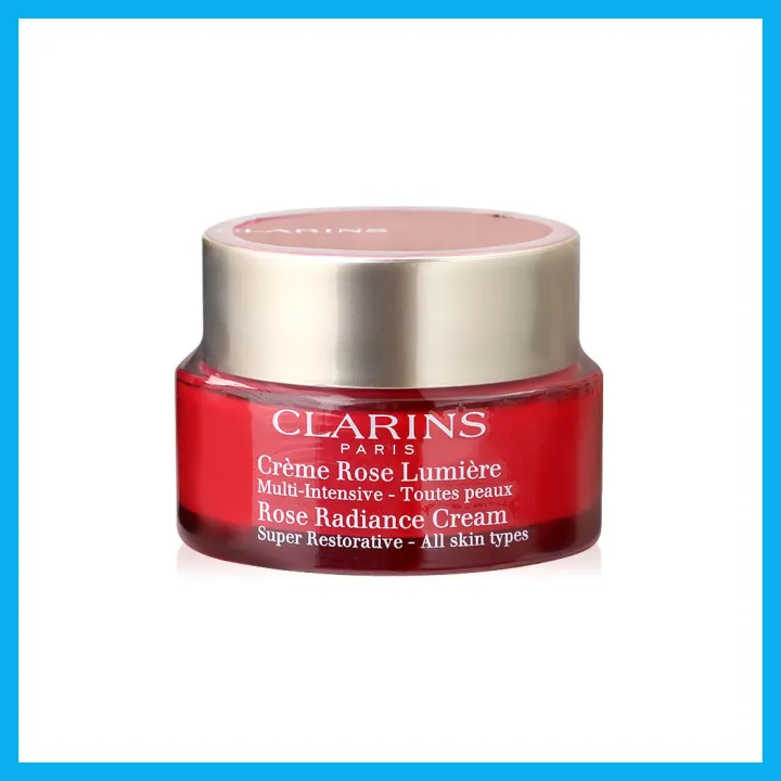 clarins-rose-radiance-cream-super-restorative-all-skin-types-50ml-คลาแรงส์-ครีมบำรุงผิวสำหรับกลางวัน-ผิวโกลว์สวย-เฟิร์มกระชับ
