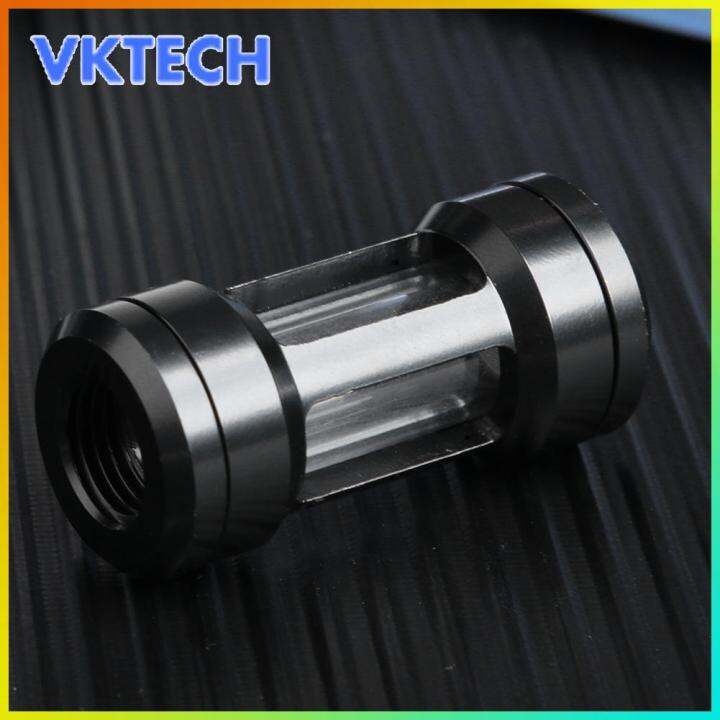 [Vktech] Dual G1/4 Threads Water Cooler Filter Computer Liquid Cooling