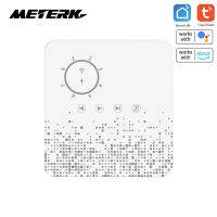 Meterk Tuya ตัวควบคุมสปริงเกอร์ WiFi,เครื่องตั้งเวลาชลประทานอัจฉริยะ8โซนเครื่องอุปกรณ์ให้น้ำอัตโนมัติสภาพอากาศเข้ากันได้กับ Alexa Google Home สำหรับสวนหลังบ้านฟาร์ม