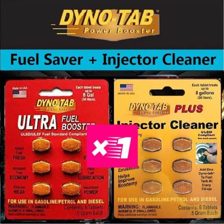 Pack Sales Dynotab® Ultra Booster Fuel Treatment Injector Cleaner