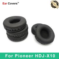 【Free-delivery】 WarnerVivien แผ่นรองหูสำหรับ Pioneer HDJ-X10 HDJ X10หูฟังหูฟังเปลี่ยนชุดหูฟังแผ่นรองหู PU ฟองน้ำโฟม