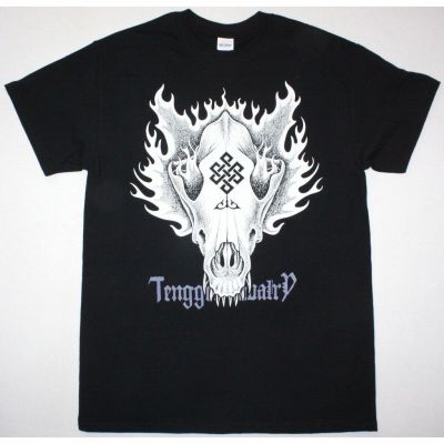 ใหม่ เสื้อยืดลําลอง แขนสั้น พิมพ์ลาย Tengger Cavalry Blood Sacrifice Shaman Nomadic Folk Metal DIY 2023S-5XL  IKXM