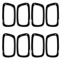 8PCS Interior Door Handle Trim Bezel Molding Garnish for -V Vezel 2021 2022 Accessories Car-Styling