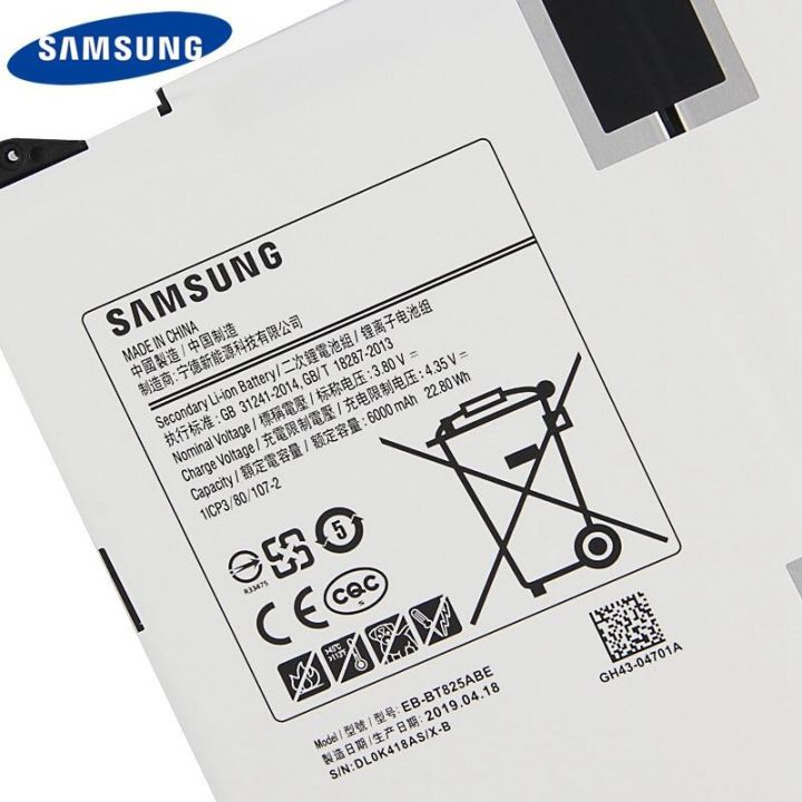 แบตเตอรี่-samsung-galaxy-tab-s3-eb-bt825abe-sm-t825c-t825c-ของแท้แบตเตอรี่-6000mah