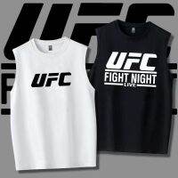 เสื้อมวยไทยแขนสั้นของผู้ชายทรงหลวม,เสื้อ UFC MMA ผ้าฝ้ายลำลองแบบเรียบง่าย