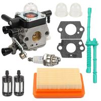 MM55 Carburetor Kit Replacement Parts Accessories for MM55 MM55C Tiller String Trimmer Parts Replace 4601-120-0600 C1Q-S202 C1Q-S202A