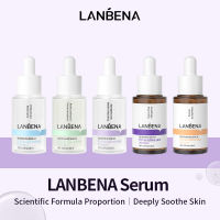 【ของขวัญฟรี】LANBENA เซรั่มไนอะซินาไมด์ ไวท์เทนนิ่ง ต่อต้านริ้วรอย ให้ความชุ่มชื้น ปลอบประโลมสิว เอสเซ้น 15 มล Niacinamide Serum