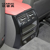 สำหรับ BMW 5 Series G30 G38รถจัดแต่งทรงผมด้านหลังเครื่องปรับอากาศ Vent Outlet กรอบ Armrest ภายในรถสติกเกอร์ Trim อุปกรณ์เสริม