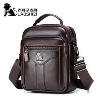 New Handbag Mens Leather Shoulder Husband luxury design messenger bag crossbody bags for men