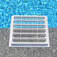 30x30cm สระว่ายน้ำ Square Main Drain Cover Plate Floor Drain Cover