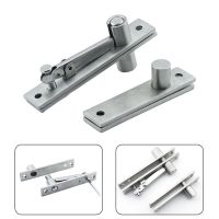 Door Pivot Hinges 360 Degree Rotating Axis Conceal Hinges Heavy Duty Wooden Door Up And Down Locating Shaft Furniture Hardware