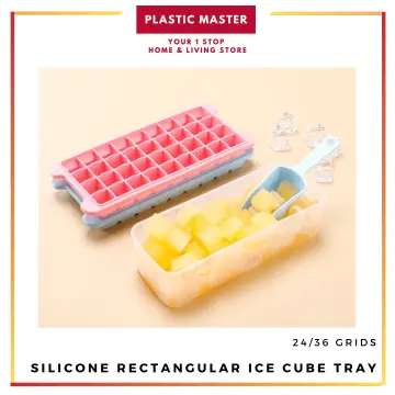 Ice Cube Tray with Lid, 6/24/36Grids Ice Tray Ice Cube Molds for