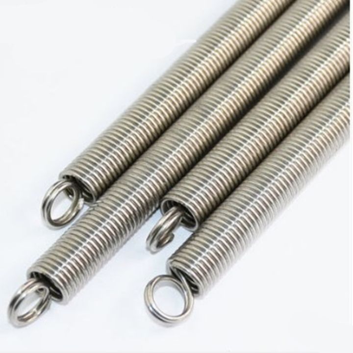 1pcs-304-stainless-steel-wire-diameter-0-3mm-0-4mm-0-5mm-0-6mm-0-7mm-0-8mm-1-0mm-300mm-dual-hook-long-expansion-tension-spring-electrical-connectors