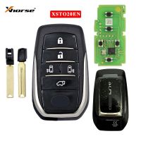 卍☬ Universal Smart Xhorse XM38 Smart Key XSTO20EN 5 Button for Toyota 4D 8A 4A TOY-T keyless Card Remote Control Vellfire Alphard