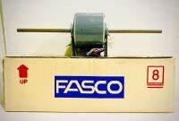 มอเตอร์คอยเย็น2แกน ขนาด1/8 TC Fasco สำหรับแอร์ตั้ง-แขวน