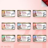 [24PCS] FELINA CANINO Cat Food Can เฟลินา คานิโน อาหารเปียกสำหรับแมว ทุกรสชาติ 70g