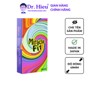 Bao Cao Su Sagami Miracle Size 49mm Thiết Kế 3D Ôm Khít Dr Hieu