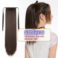 Chang วิกผมหางม้าตรง หางม้ารัดๆ ที่คาดผมปลอม หางม้าปลอม ผมตรง wig straight ponytail