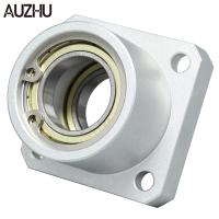 AUZHU BRB - Bearings with Housings Square flange block bearing seat Double bearing type mounted bearings Precision balls bearing