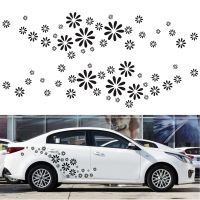 【CC】 60 flowers personalized car stickers fashion adornment modelling motorcycle vinyl decals accessories