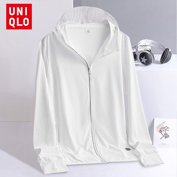 Shop Mẹ Bơ  1 cái size S SALE áo khoác chống tia UV của Uniqlo dòng thun  lạnh Airism mua store Nhật Mẫu màu áo chống nắng mới Nhất của Uniqlo