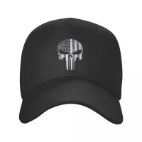 Punk American Flag Skeleton Skull Baseball Cap Men Women Breathable Dad Hat Sports Snapback Caps Trucker Hats