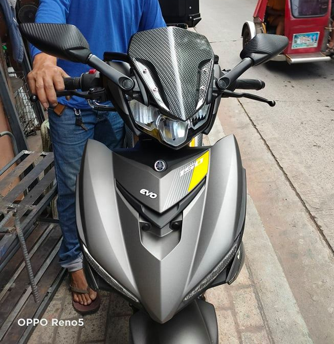 Yamaha Sniper 150 155 Side Mirror Bracket with Visor SET Windshield