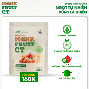 Đường ăn kiêng La hán quả Organic Hữu cơ MonkFruit CT Pharma 200 gram