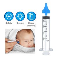 【cw】 2pcs/ set 10ML Ear Syringe Wax Removal Cleaning Irrigation Children Adult Warm Washing 1