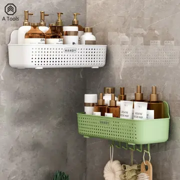 Chapter Filigree Gold Bathroom Hanging Wall Shelf 