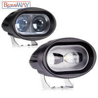 BraveWay LED Motorcycle Headlights for Car Truck Tractor Trailer SUV ATV Off-Road Led Work Light 12V 24V Fog Lamp Light Bar