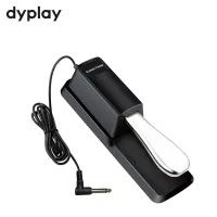 (Premium car)คีย์บอร์ดเปียโน Sustain Damper Pedal สำหรับเปียโนไฟฟ้าออร์แกนอิเล็กทรอนิกส์ Synthesizer GYH พร้อมสวิตช์ขั้ว Damper Pedal