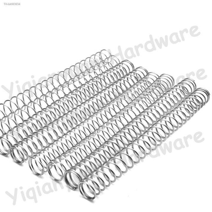 2pcs-wire-diameter-0-8mm-sus304-stainless-steel-compression-spring-free-length-300mm-od-5mm-16mm-ultra-long-pressure-spring