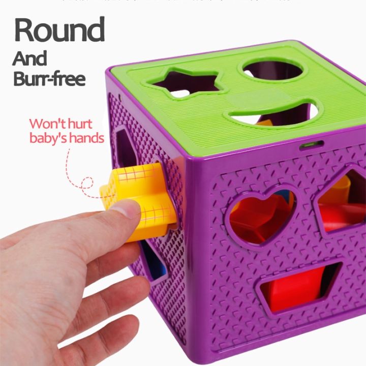 Baby Blocks Shape Sorter Toy Box