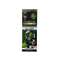 มาส์กถ่านไม้ไผ่มังคุดและใบบัวบก Thai Kinaree Anti-aging Charcoal Mangosteen &amp; Centella Peel-off Face Mask 120 ml.