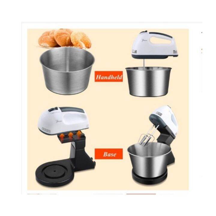 New ntgd94 7 Speed Stand mixer with Detachable Stainless Steel Bowl Heavy Duty Electric Hand