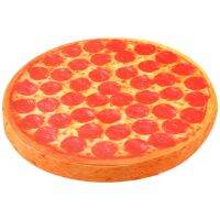 Simulation Tricky 3D Pillow Plush Pillow Flapjack Funny Pepperoni Pizza Junk Food Hipster Print Cool Pizza Butt Pillow