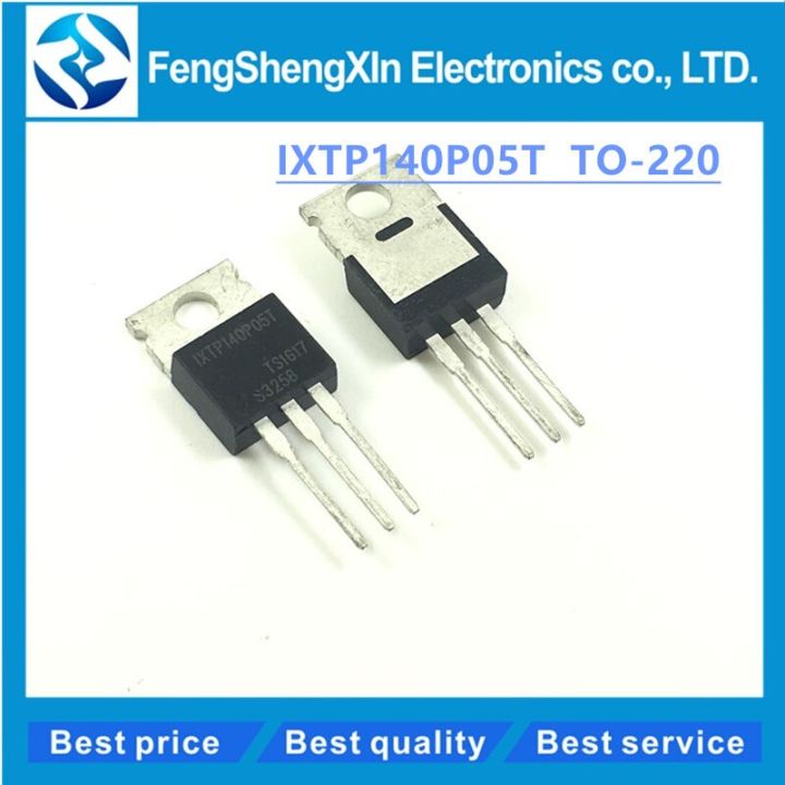 10pcs/lot   New   IXTP140P05T 140A/50V  MOS   field effect tube  TO-220