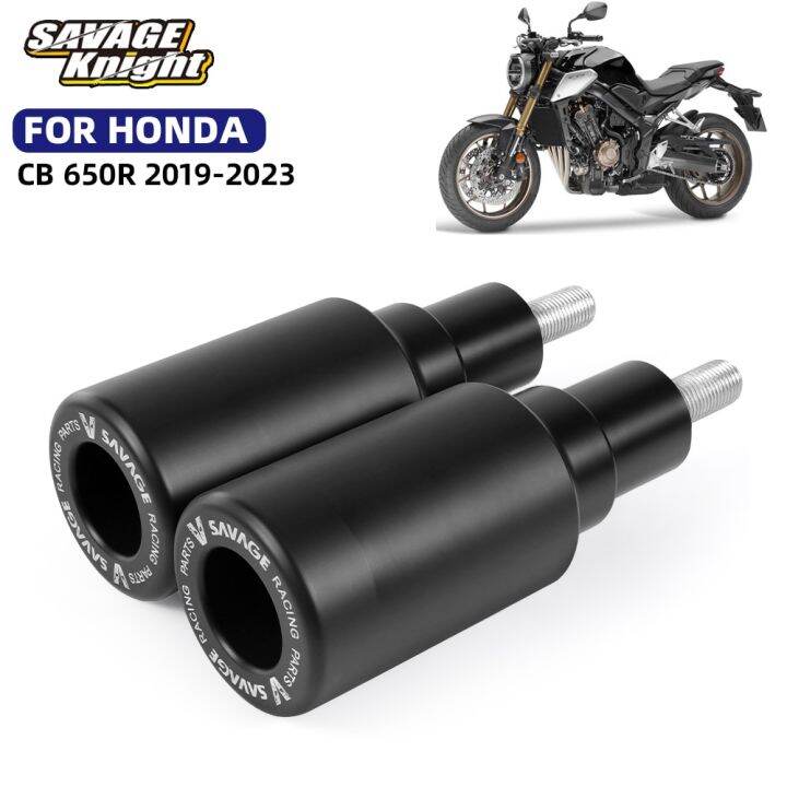 กันล้มป้องกันสำหรับฮอนด้าการชน-cb-650r-cb650r-2019-2023ล้มกรอบป้องกันแผ่นเครื่องยนต์ขัดข้องอุปกรณ์มอเตอร์ไซค์