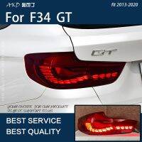 F34ไฟสำหรับ BMW รถยนต์3GT 2013-2020 330i 335i แกรนทัวริสโม LED ชุดไฟท้ายรถยนต์อัพเกรดสะเก็ดมังกรออกแบบอุปกรณ์เสริม