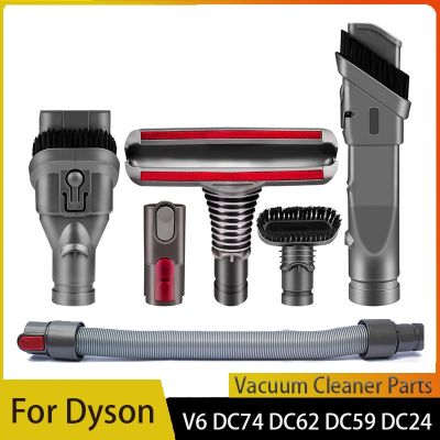 หัวฉีดหัวแปรงสำหรับ Dyson V6 DC24 DC33 DC35 DC39 DC44 DC58 DC59 DC62 DC74สูญญากาศชุดที่แนบมาอุปกรณ์เสริม