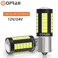 2X P21W LED 1156 BA15S 5630 Bulbs 1157 P215W BAY15D BAU15S PY21W T20 7440 3157 Canbus Car Tail Bulb ke Reverse Light 12V 24V