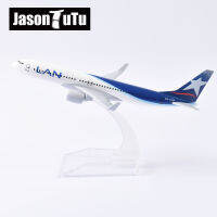 JASON but 16เซนติเมตร LATAM สายการบิน B737เครื่องบินรุ่นเครื่องบิน LAN B737เครื่องบิน D iecast โลหะ1400ขนาดเครื่องบินวางสินค้า