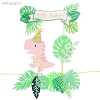 Dinosaur Cake Toppers Childrens Dinosaur Party Cake Topper Banner Set Birthday Party Decorations Baby Shower Supplies