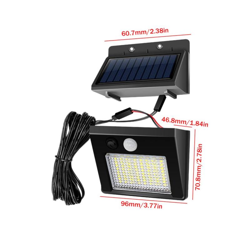 ip65สปอร์ตไลท์สวนกลางแจ้ง32led-48led-กันน้ำไฟกลางแจ้งพลังงานแสงอาทิตย์-lampu-solar-dinding-ทนทานสำหรับลานระเบียง