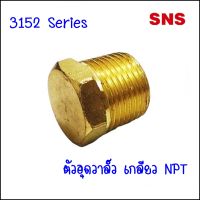 3152  ปลั๊กอุดวาล์ว แบบใช้ ประแจขัน มีขนาดตั่งแต่ 1-4 หุน - 3152x2 ขนาด 1/8 (1 หุน)/ 3152x4 ขนาด 1/4 (2 หุน)/ 3152x6 ขนาด 3/8 (3 หุน)/ 3152x8 ขนาด 1/2 (4 หุน)