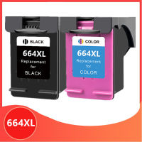 2PK HP รถตุ๊กตุ๊ก664XL Hp ตลับหมึก664รถตุ๊กตุ๊ก HP664 Deskjet 1115 2135 3635 2138 3636 366 38 4535 4536 4538 4675 4676 4678 Pencetak